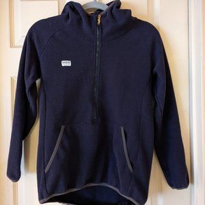 Deso supply Ellis half zip fleece hoodie